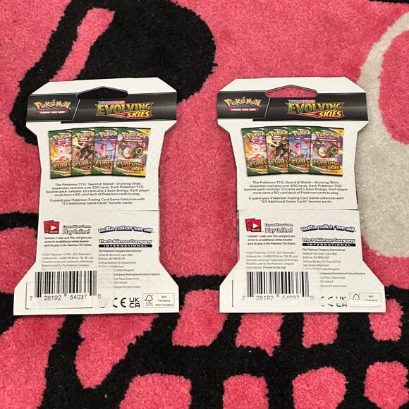 Evolving Skies Sleeved Booster Pack — SWSH07 - Picture 4 of 4